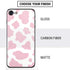 Pink Cow Print iPhone SE (2nd & 3rd Gen) Skin