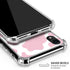 Pink Cow Print iPhone XR Clear Case