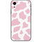 Pink Cow Print iPhone XR Skin