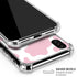 Pink Cow Print iPhone XS Max Clear Case