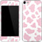 Pink Cow Print Apple iPod Skin