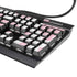 Pink Cow Print K95 RGB PLATINUM Mechanical Gaming Keyboard Skin