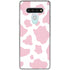 Pink Cow Print LG Stylo 6 Clear Case