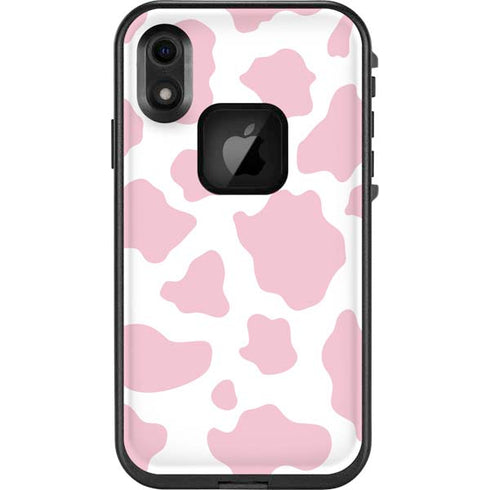 Pink Cow Print LifeProof Fre iPhone Skin