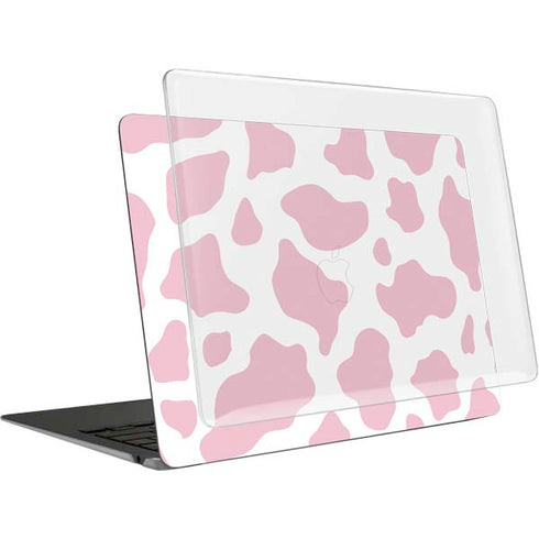 Pink Cow Print MacBook Air 13in M1 (2021) Case plus Skin