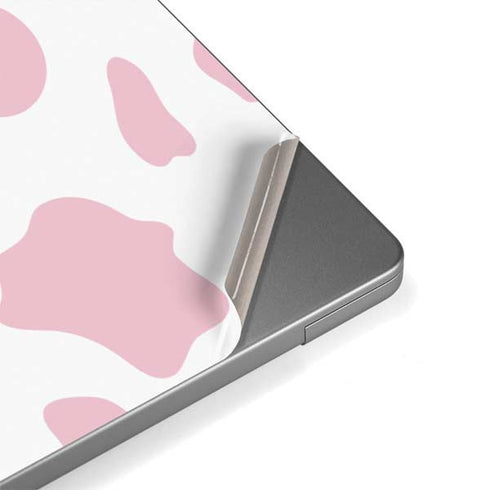 Pink Cow Print MacBook Pro 14in (2021-24) Skin