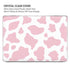 Pink Cow Print MacBook Pro 16in (2021-25) Case plus Skin
