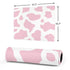 Pink Cow Print Gaming Mouse Pad