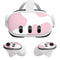 Pink Cow Print Meta Quest 3 Skin