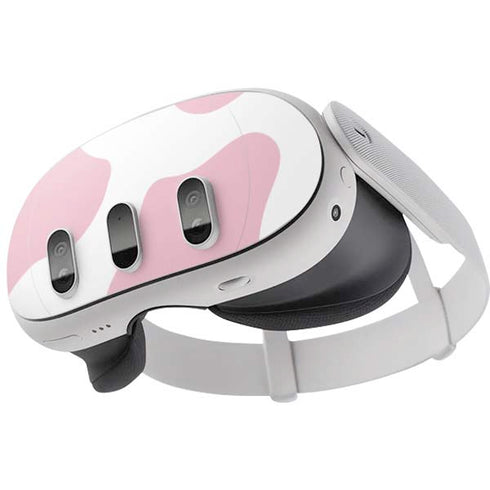 Pink Cow Print Meta Quest 3 Skin