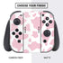 Pink Cow Print Nintendo Switch Bundle Skin