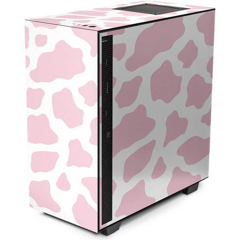 Pink Cow Print NZXT H510 Compact ATX Mid-Tower Case Skin