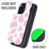 Pink Cow Print Otterbox Defender iPhone Skin