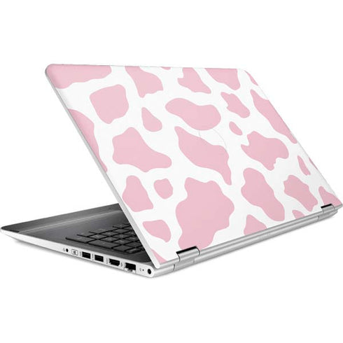 Pink Cow Print HP Pavilion Skin