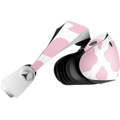 Pink Cow Print PlayStation VR2 Skin