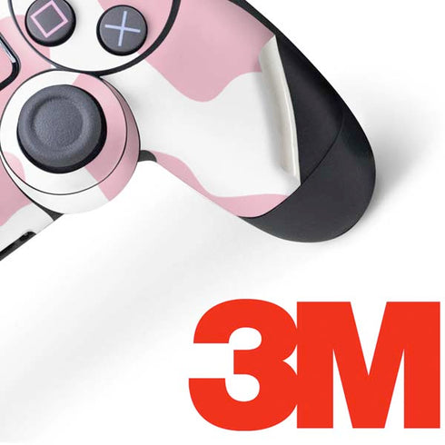 Pink Cow Print PS4 Controller Skin
