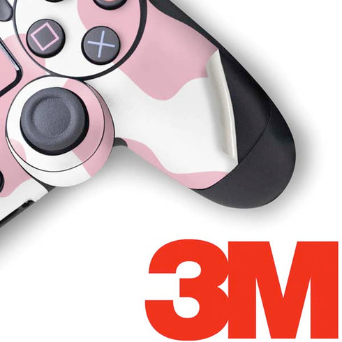 Pink Cow Print PS4 Pro/Slim Controller Skin