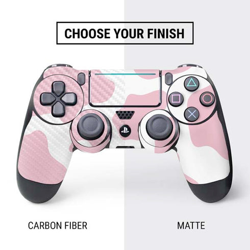 Pink Cow Print PS4 Slim Bundle Skin