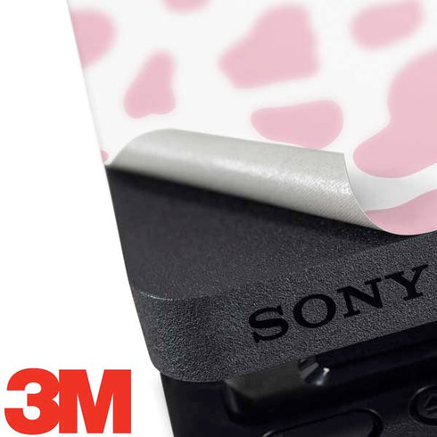 Pink Cow Print PS4 Slim Skin