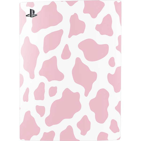 Pink Cow Print PS5 Bundle Skin