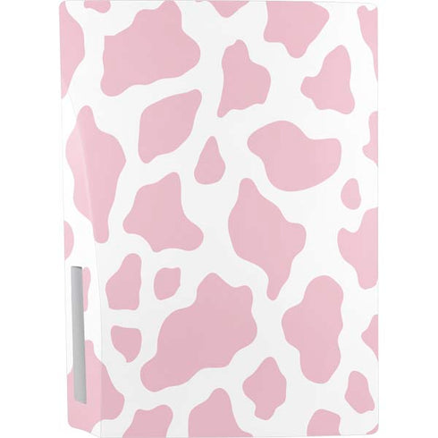 Pink Cow Print PS5 Bundle Skin