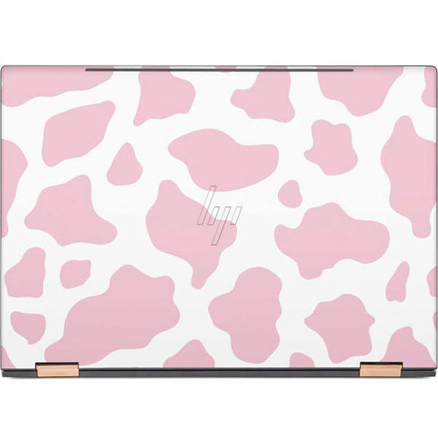 Pink Cow Print HP Spectre Skin