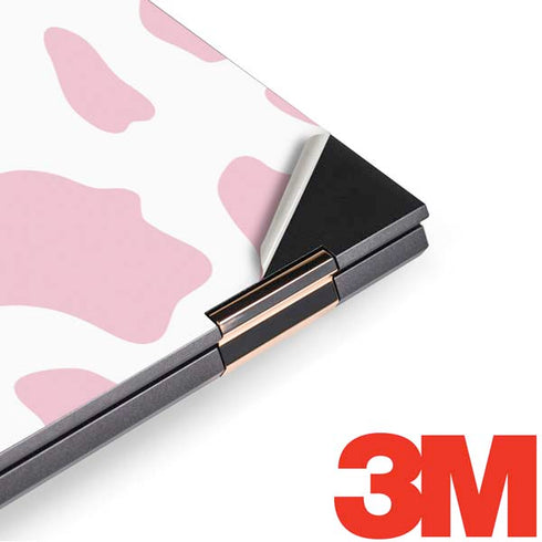 Pink Cow Print HP Spectre Skin