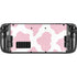 Pink Cow Print Steam Deck Handheld Gaming Computer Skin