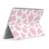 Pink Cow Print Surface Go Skin