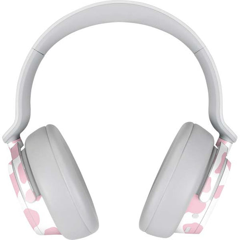 Pink Cow Print Surface Headphones Skin