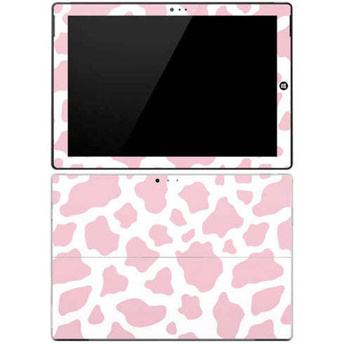 Pink Cow Print Surface Pro 3 Skin