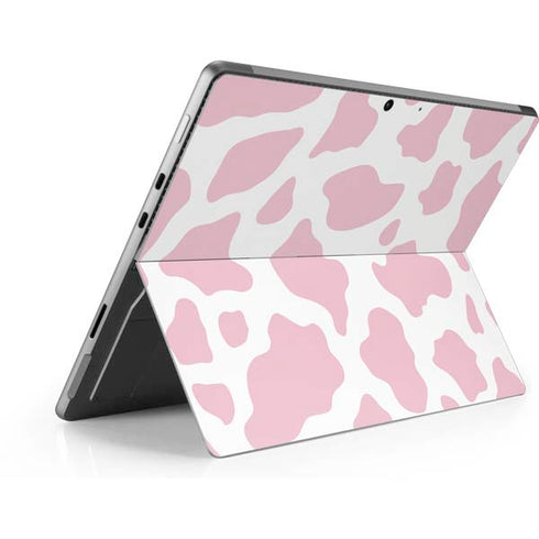 Pink Cow Print Surface Pro 8 Skin