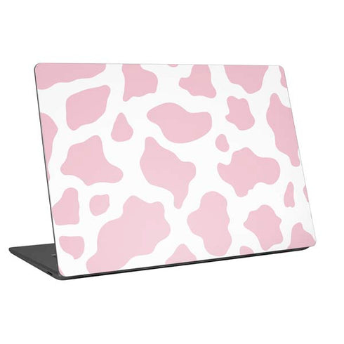 Pink Cow Print Universal Laptop 14in (11.4 x 8.2in) Skin