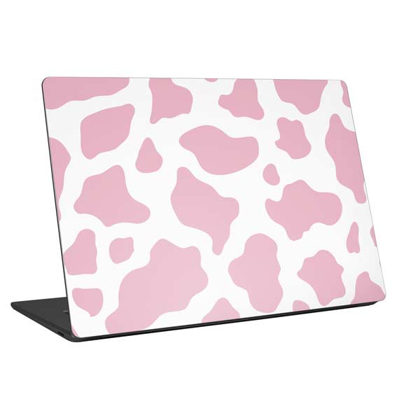 Universal Pink Cow Print Laptop Skin Skinit