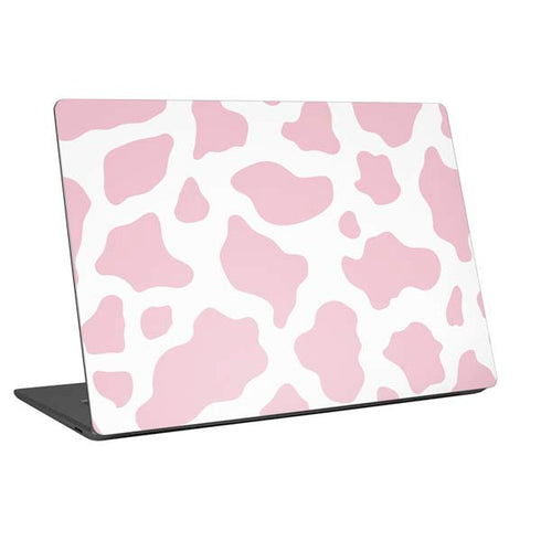 Pink Cow Print Universal Laptop 17in (13.8 x 10in) Skin