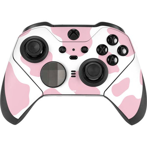 Pink Cow Print Xbox Elite Wireless Controller Series 2 Skin