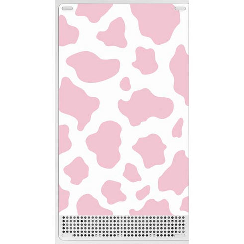 Pink Cow Print Xbox Series S Bundle Skin