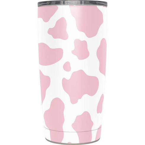 Pink Cow Print Yeti 20oz Tumbler Skin