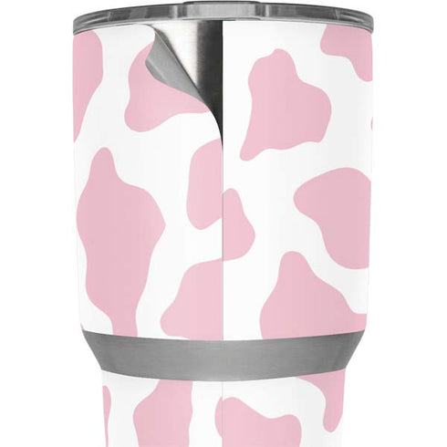 Pink Cow Print Yeti 30oz Rambler Tumbler Skin