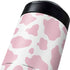 Pink Cow Print Yeti Colster Can Insulator Skin