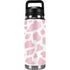 Pink Cow Print YETI Rambler 26oz Bottle Skin