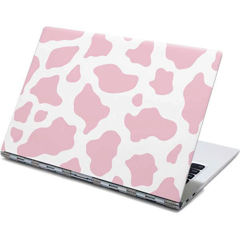 Pink Cow Print Yoga 910 2-in-1 14in Touch-Screen Skin