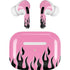 Pink Flames Apple AirPods Pro Skin