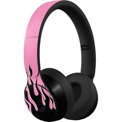Pink Flames Beats Solo Pro Skin