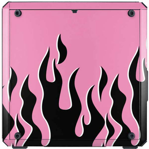 Pink Flames Cooler Master MasterBox Q300L Mini Tower Skin