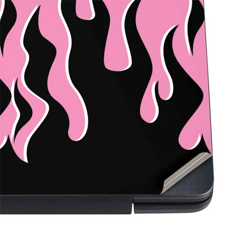 Pink Flames Dell Vostro Skin