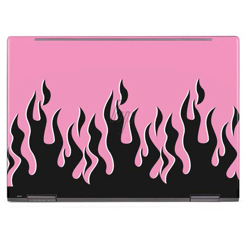 Pink Flames HP Envy Skin