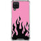 Pink Flames Galaxy A12 Clear Case