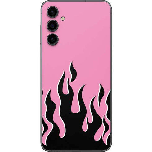 Pink Flames Galaxy A14 5G Skin