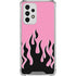 Pink Flames Galaxy A33 5G Clear Case